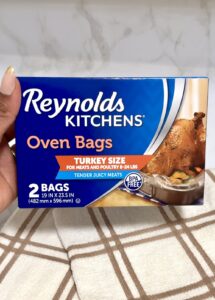 Reynolds oven bag for turkey